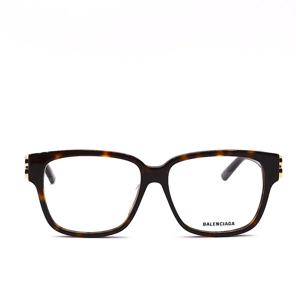 NEW BALENCIAGA BB0104O 002 HAVANA AUTHENTIC EYEGLASSES FRAME - Picture 2 of 15